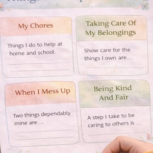 Helping Without Being Asked – Kids Responsibility Printable