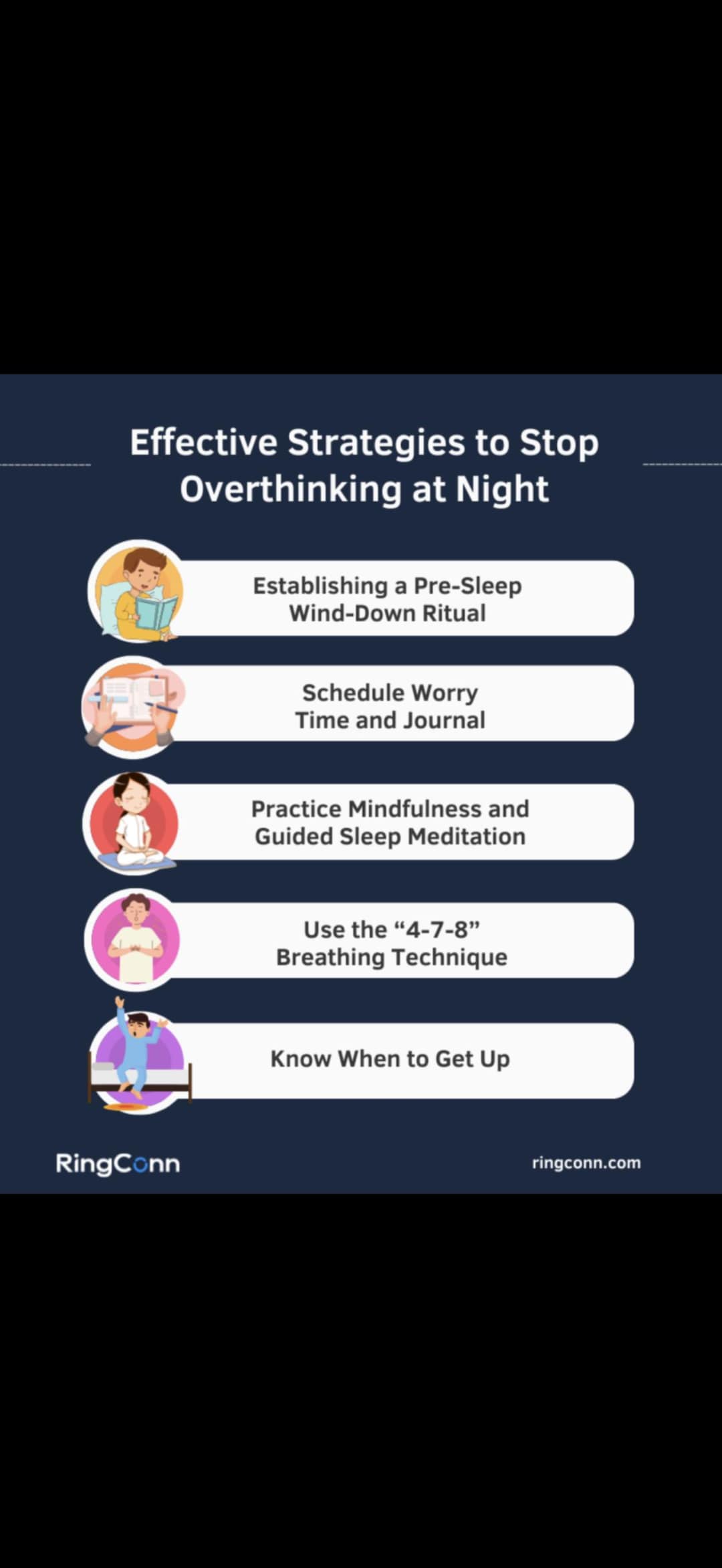 Overthinking Night Reset Worksheet | Calm Racing Thoughts & Quiet the ...