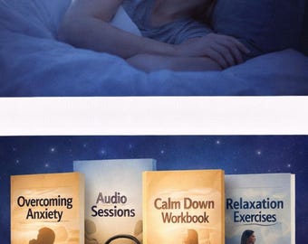 ¿Por qué no puedo dormir cuando siento ansiedad? | Calma tu mente y duerme más fácilmente | Hoja de trabajo imprimible