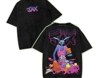 Jax V2 The Amazing Digital Circus Menswear Gift for anime fans Top Apparel Classic - Edgy Alt Streetwear Apparel