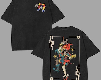 Pomni The Amazing Digital Circus Menswear Gift for anime fans Top Apparel Classic - Edgy Alt Streetwear Apparel