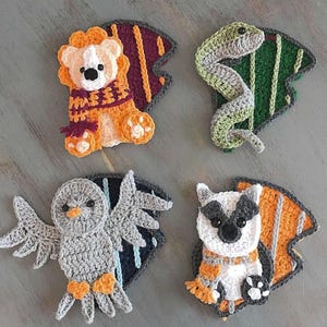 4x Trollkarlarnas hus-mönster