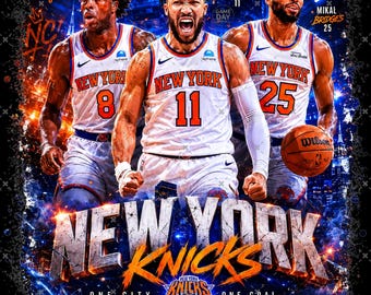 NYK - Jalen Brunson PNG Datei (Digitaler Download)