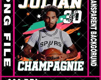 SAS -Julian Champagnie PNG Datei (Digitaler Download)