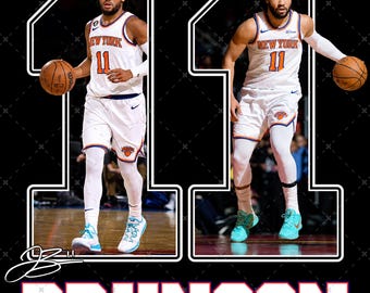 Jalen Brunson PNG-Datei (Digital Download)