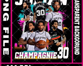 SAS -Julian Champagnie PNG Datei (Digitaler Download)