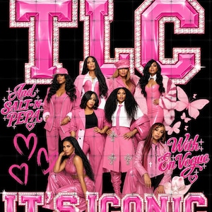 TLC Salt N Pepa En Vogue Tour PNG (digital nedladdning)
