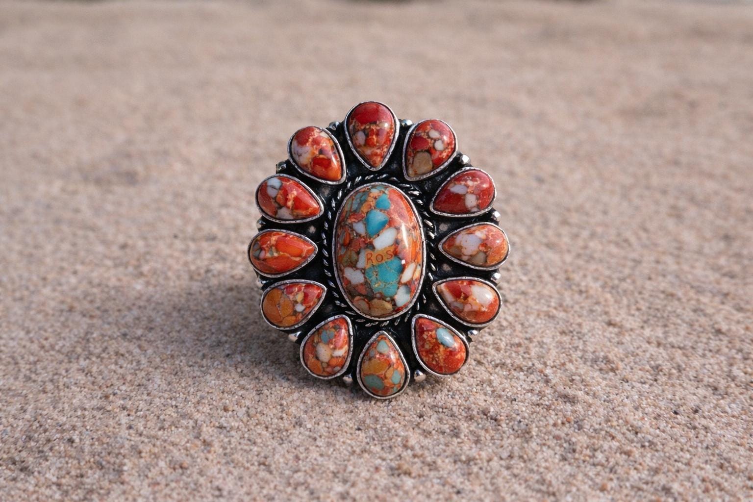 Spiny oyster ring large - Etsy 日本