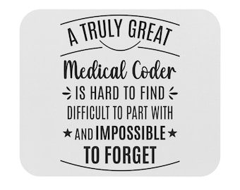 Medical Coder Mouse Pad | Office Desk Accessory