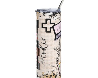 Medical Caduceus Collage Stainless Tumbler | 20oz