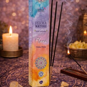 Encens Perma nature Flora Ylang Ylang (15 g - écocert fair trade)