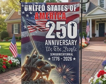 アメリカ合衆国建国250周年記念旗、1776年～2026年 アメリカ合衆国建国250周年記念 人民の愛国的屋外旗