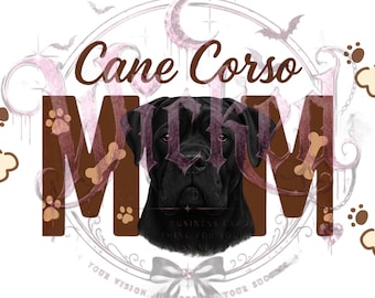 Cane Corso digital download png for uv dtf.