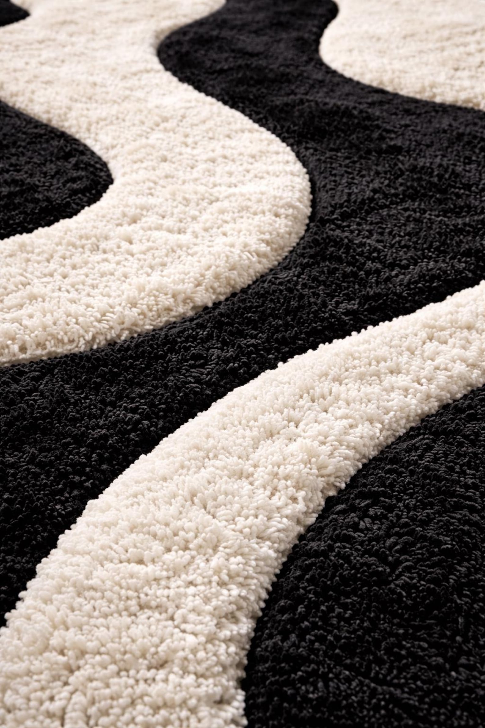 Retro 60s Op Art Rug [8X11] – Funky Psychedelic Liquid Swirl Mat – Bold ...