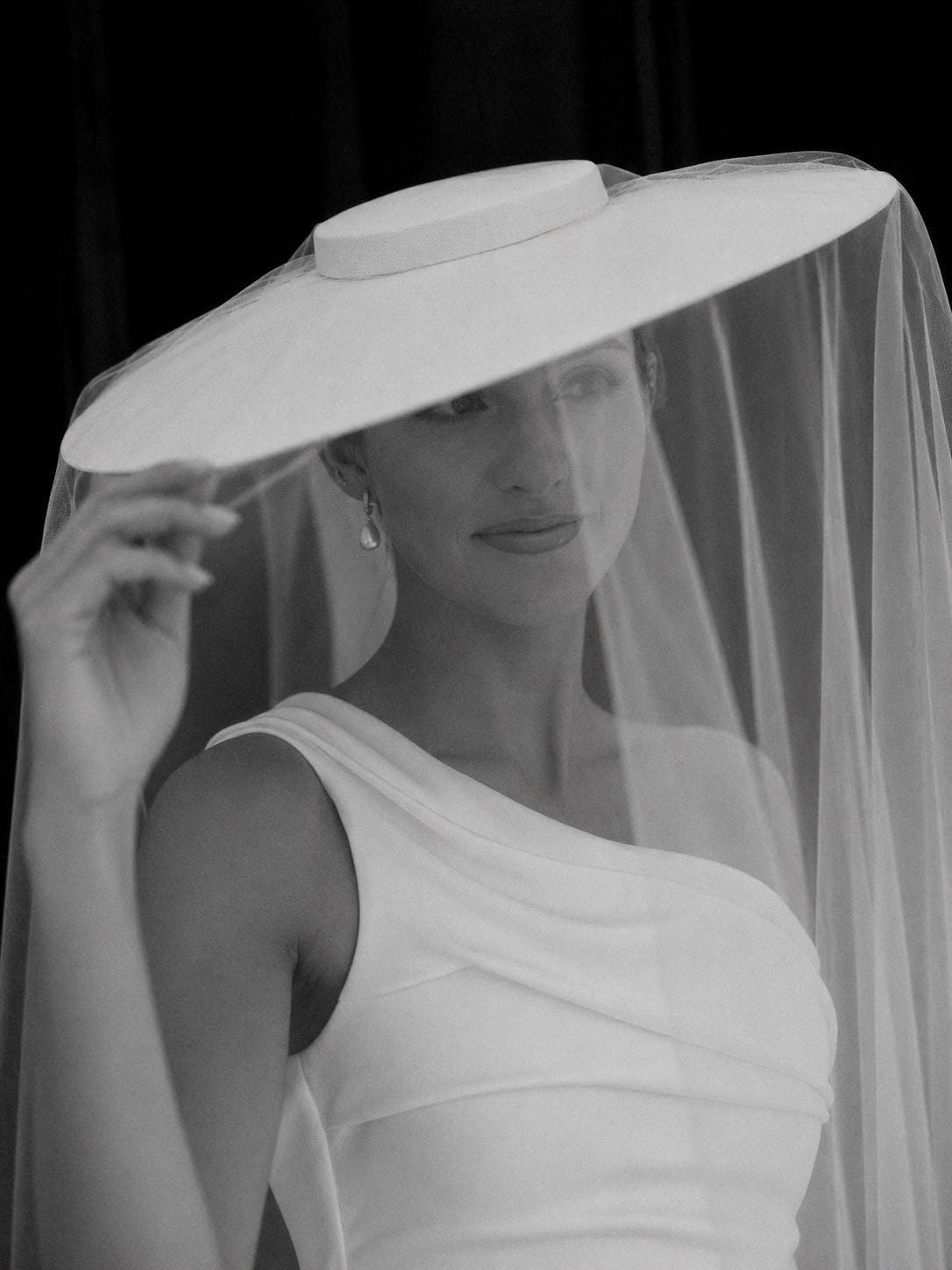 Pillbox Hat Wedding Veil - Etsy display picture 1