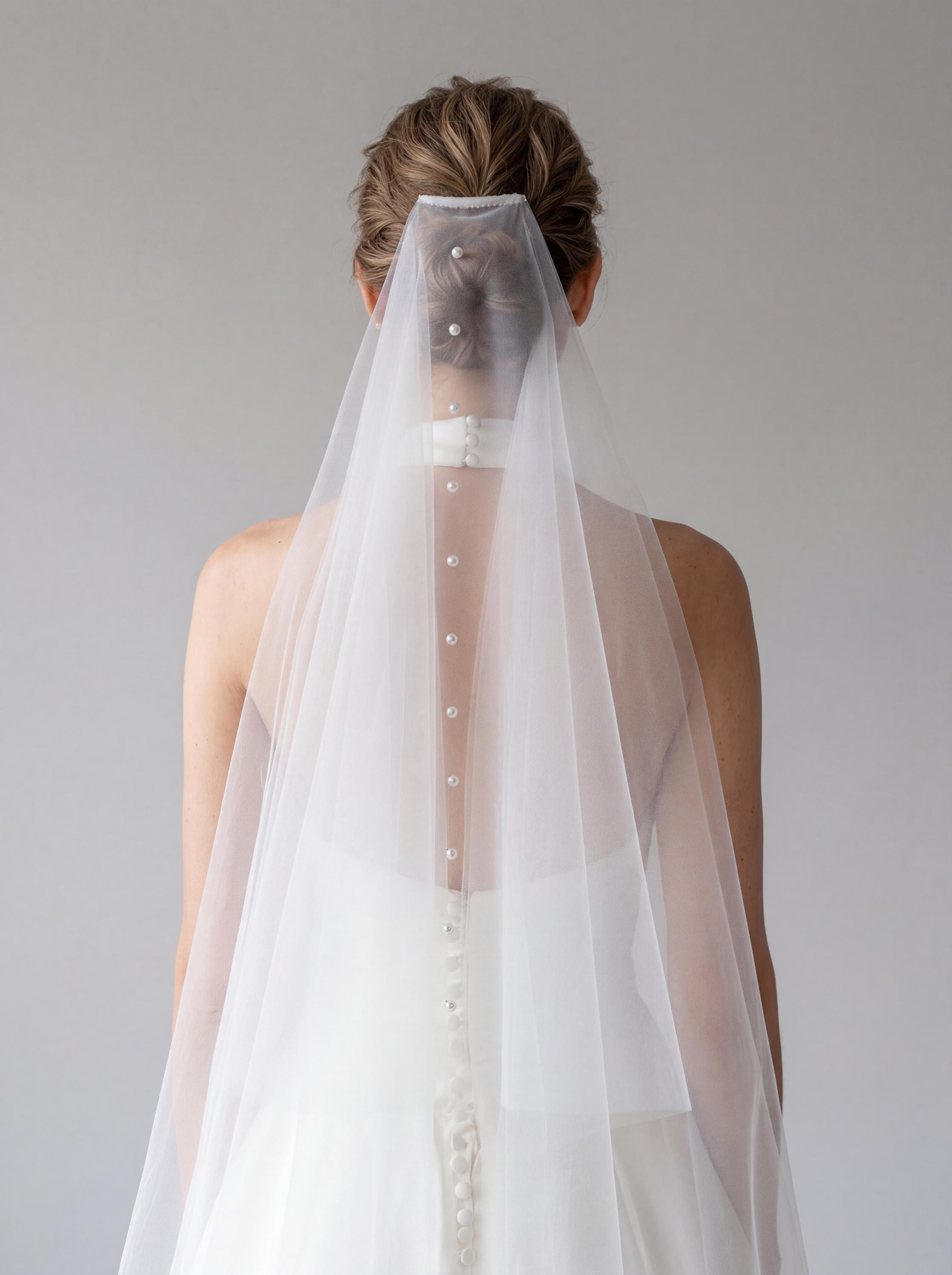 Back Length Veil - Etsy