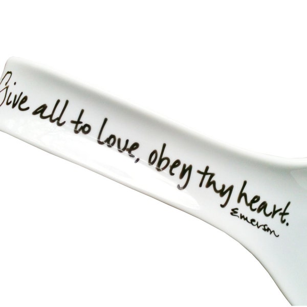 Spoon Rest Emerson Quote