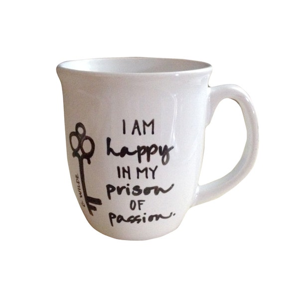 Oscar Wilde Key to Passion Mug