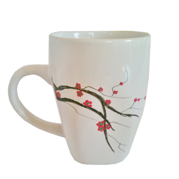 Cherry Blossom Tea Cup RESERVED FOR DAWN