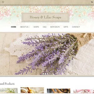 Joli Millesime Classic- Shopify Website Theme Floral Print and Vintage Paper Design