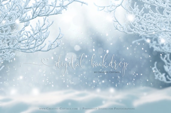 Free Winter Zoom Background - Download in PSD, JPG