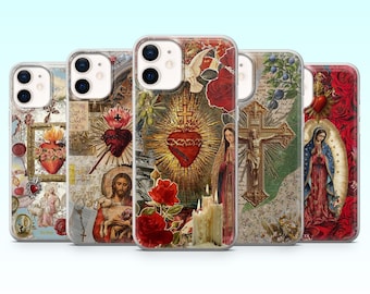 Christian Phone Case Jesus Bible verse Cover for iPhone 17Pro, 16, 15, 14, 13, 12, Samsung S25, S24,S23Fe, S22, A16,A26, A56, Pixel 10, 9Pro