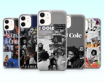 Funda para teléfono J Cole con diseño "The Fall-off Cover" para iPhone 17Pro, 16, 15, 14, 13, 12, Samsung S25, S24, S23Fe, S22, A16, A26, A56, Pixel 10, 9Pro