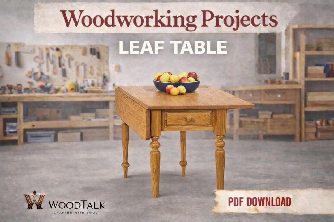 Drop Leaf Table Woodworking Plans – Kitchen Island Cabinet PDF Download ...