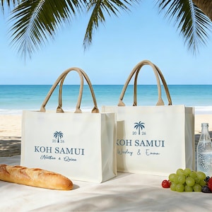 Borsa di tela personalizzata per addio al nubilato, borsa