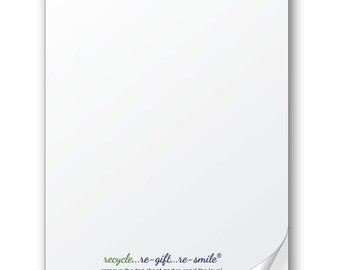 re-smile Sticky Sheets make your cards RE-USABLE!