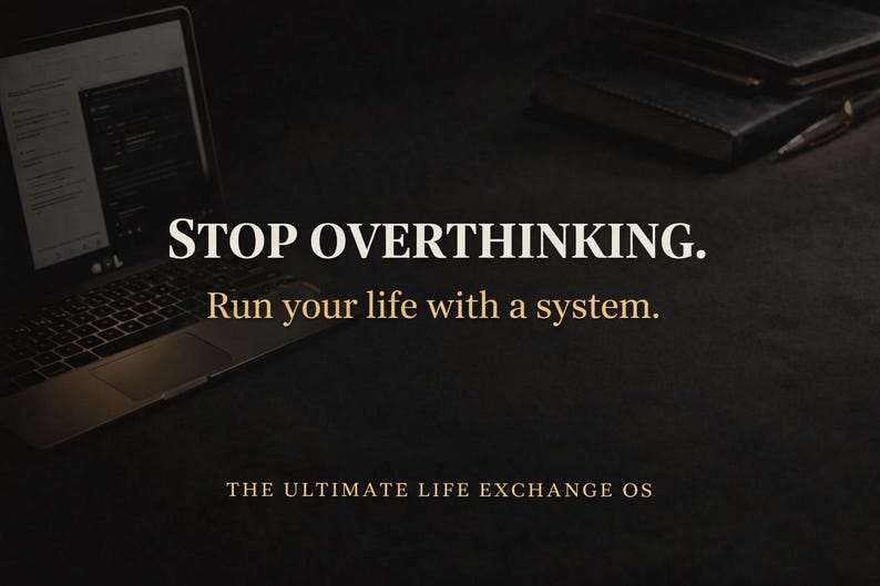 Plantilla de Notion para Life Exchange OS / Gestión de vida de Novae Systems (PDF) imagen 2