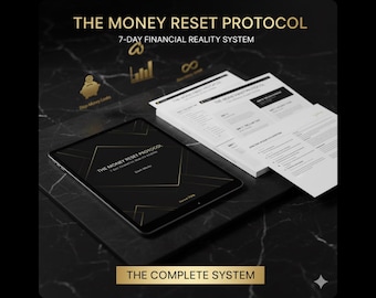 Money Reset Protocol | 7-Day Financial Clarity System | Stop Money Leaks | Wealth Management Guide