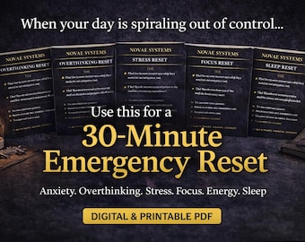 30-Minute Nervous System Reset | Stress & Anxiety Relief (PDF)