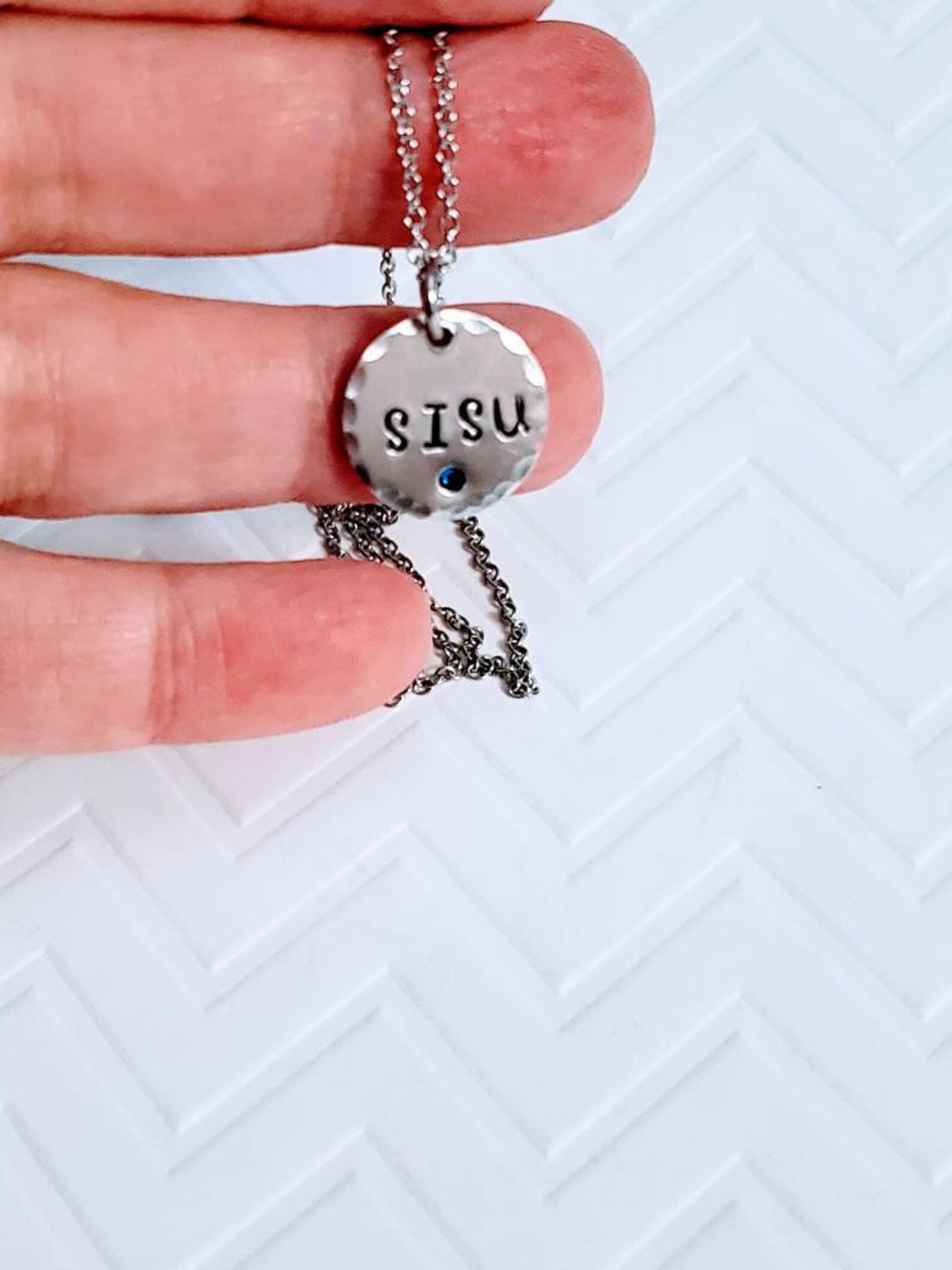 SISU necklace Grit Tenacity Perseverance Finnish jewelry Etsy