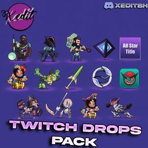 Brawlhalla 14 Items Pack | New V7 and V6 , CCV2  Colors, Skins, Emotes, Titles (Digital Delivery)