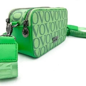 Valentino Orlandi handtas schouder/crossbody groen afbeelding 2