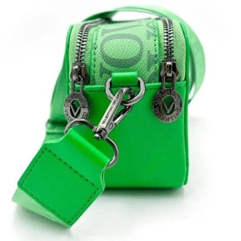 Valentino Orlandi handtas schouder/crossbody groen afbeelding 3