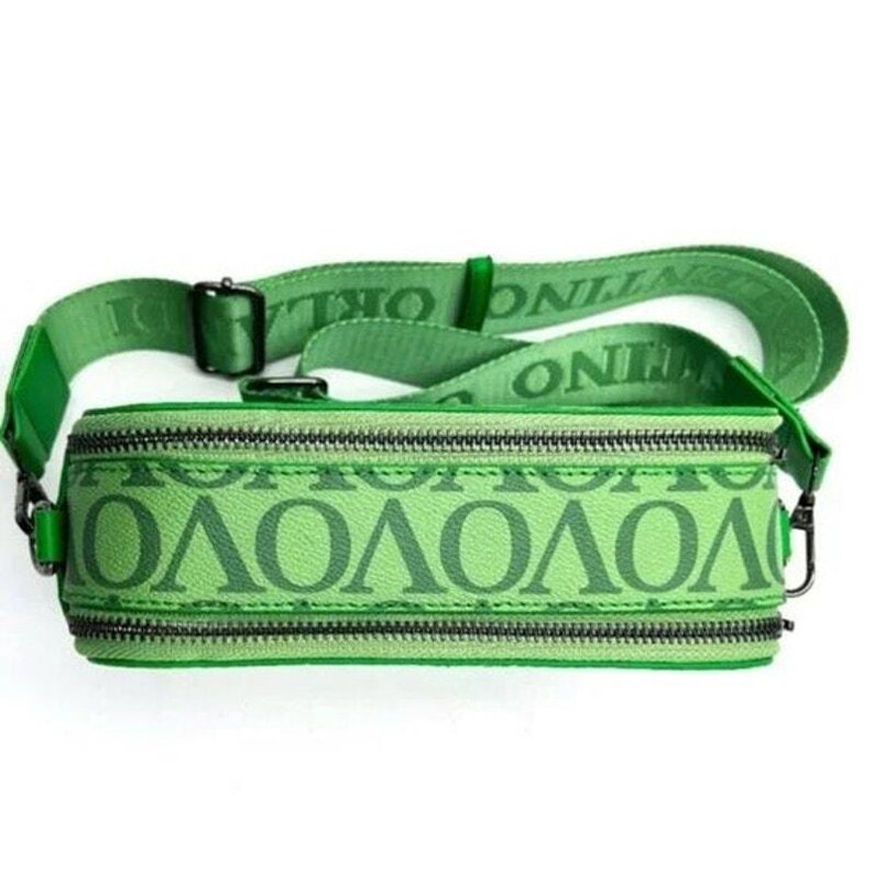 Valentino Orlandi handtas schouder/crossbody groen afbeelding 4