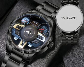 2015 Focus Steering Car Watch, Automotive Timepiece - Gift Wristwatch