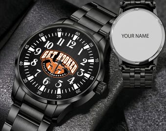 Get Hooked | Texas Longhorn Watch, Farm Timepiece - Gift Wristwatch