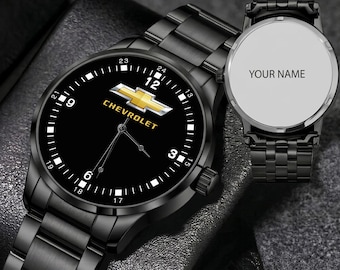 LKW LKW Chevy Logo-Autouhr, Automobilzeitmesser, Geschenkarmbanduhr