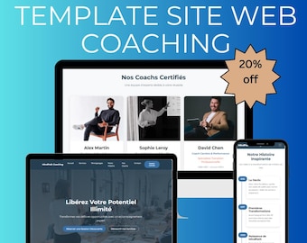 Coaching de modèles HTML/CSS/JS - Responsive Mobile & Tablet