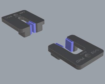 VX One Keel Travel Chocks