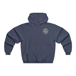 Live Oak Engine 1 Grey Patch Hooded Sweatshirt
