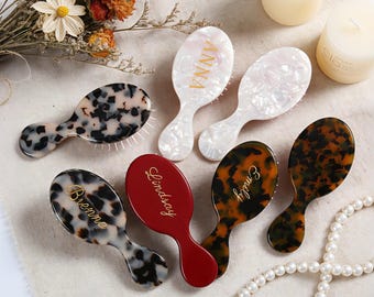 Personalized Name Comb,Custom Mini Hair Comb,Engraved Purse Comb,Custom Name Hairbrush,Bridesmaid Gift,Gift for Mom,Bridal Gift,Gift for Her