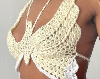 Butterfly Halter Top