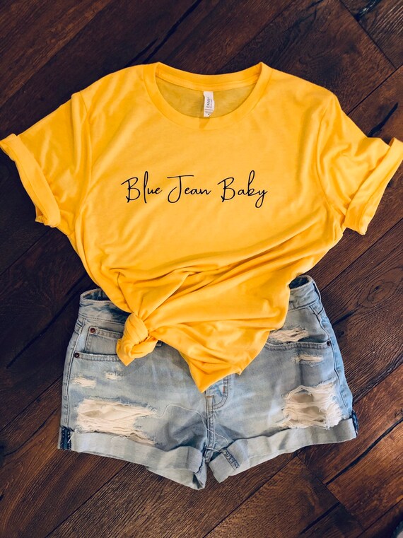 blue jean baby t shirt