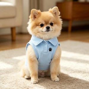 Polo personalizado con nombre para perro, camiseta con logo bordado para mascotas, ropa personalizada para perros pequeños, conjunto con nombre para cachorro, regalo para amantes de los perros