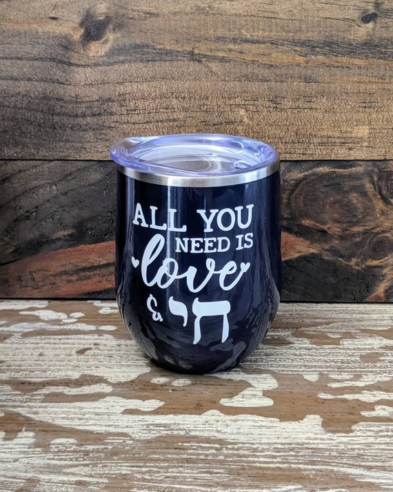 12oz Wine Tumbler. Chai Wine Cup. Yeti Type Tumbler. Wedding 