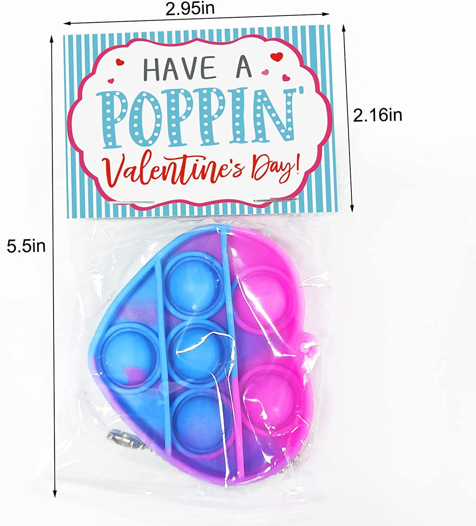 Valentine Pop Its. Pop Its Valentine Cards. Fidgets. Kids Etsy